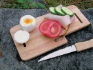 Lavvufjøla, trefjøl med kniv thumbnail